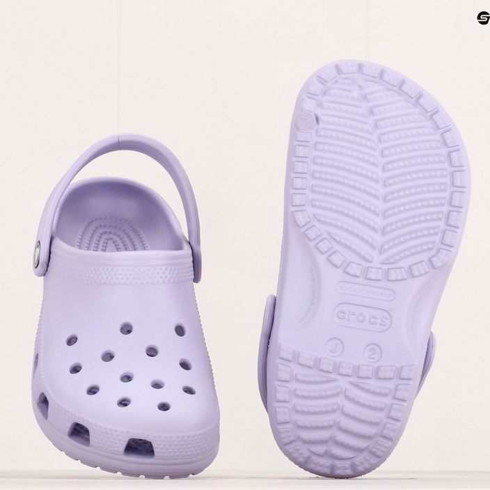 Crocs Classic Clog Kids flip-flops lavender 13