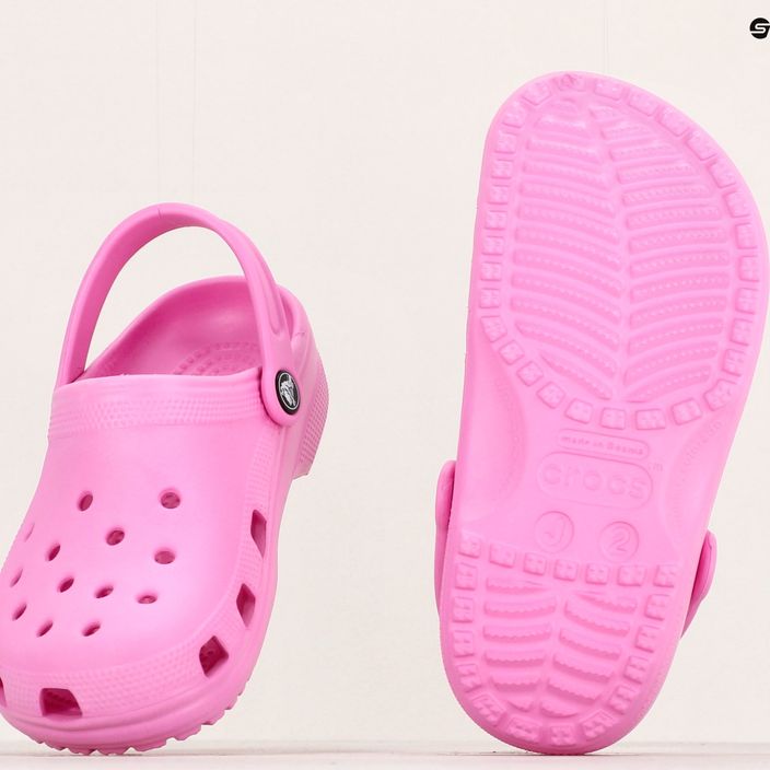 Crocs Classic Clog Kids flip-flops taffy pink 13
