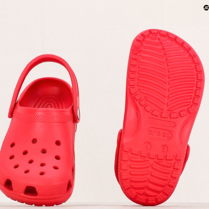 Crocs Classic Clog Kids flip-flops varsity red 13