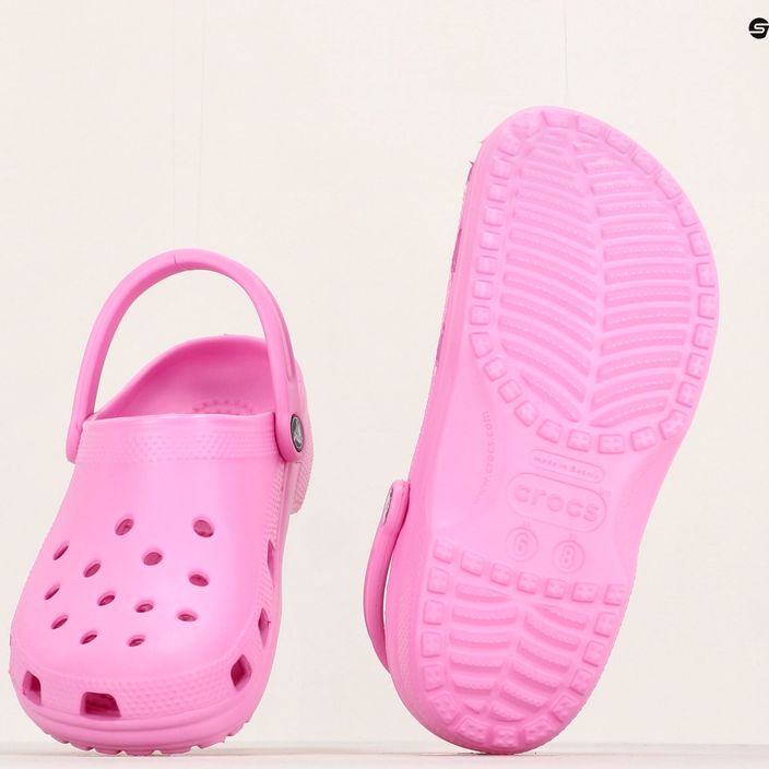 Men's Crocs Classic taffy pink flip-flops 13