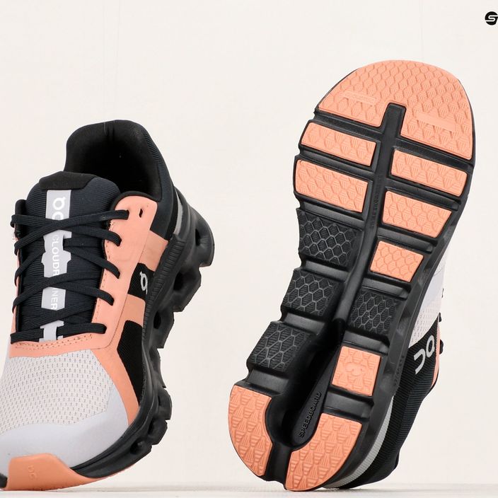 Women's running shoes On Cloudrunner Waterproof fade/black 14
