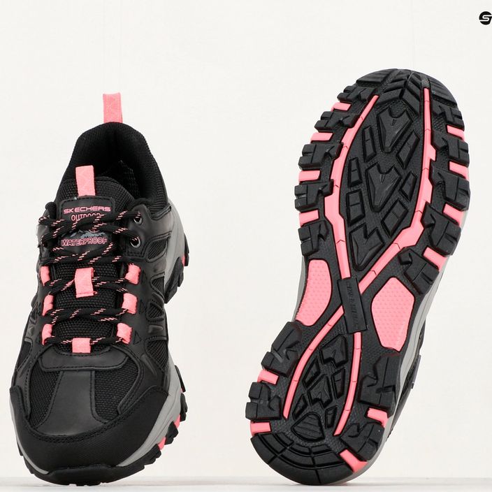 Women's trekking shoes SKECHERS Selmen West Highland black/charcoal 8