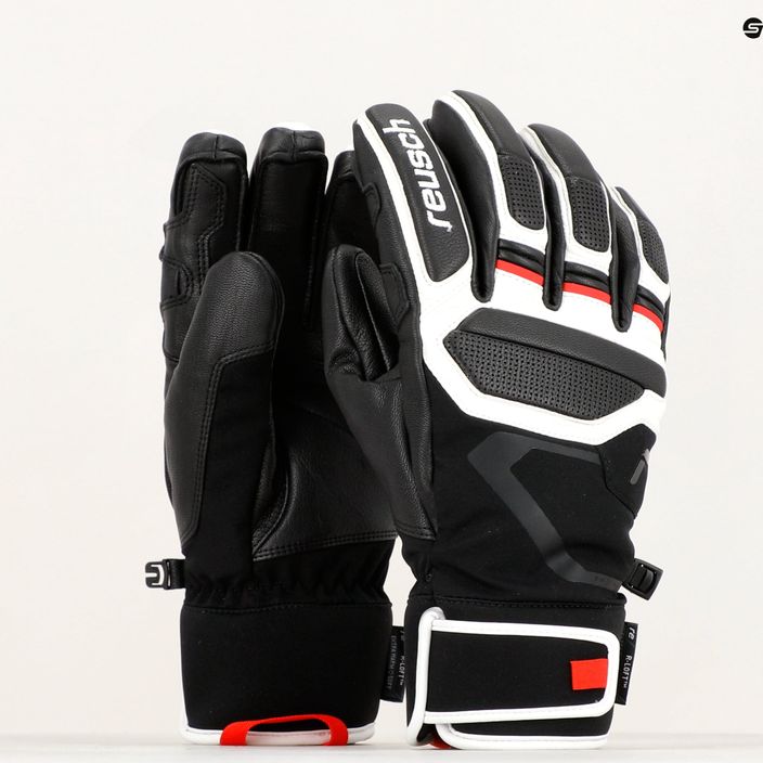 Reusch Pro Rc ski gloves black and white 62/01/110 11
