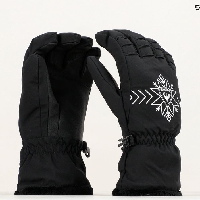 Women's ski glove Rossignol Perfy G black 8