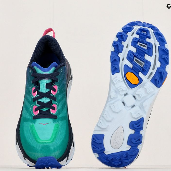 Women's running shoes HOKA Mafate Speed 3 dazzling blue/atlantis 14