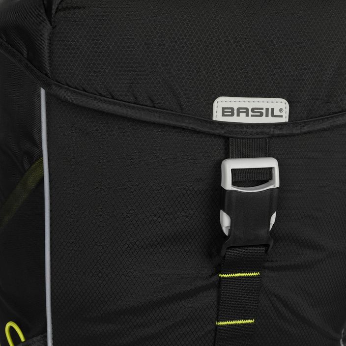 Basil Miles Double Bag bike panniers black B-17751 5