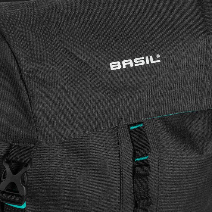 Basil Discovery 365D Double Bag bike panniers black B-18042 5