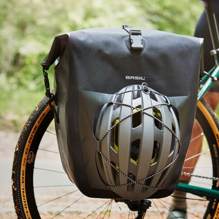 Basil Bloom Navigator Waterproof Single Bag bike rack bag black B-18258 13