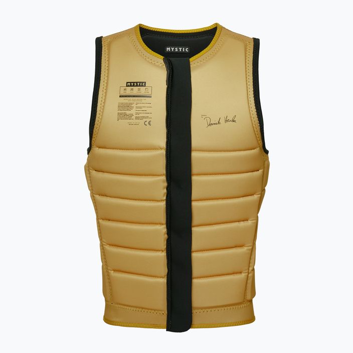 Men's protective waistcoat Mystic The Dom black and yellow 35005.220146 3