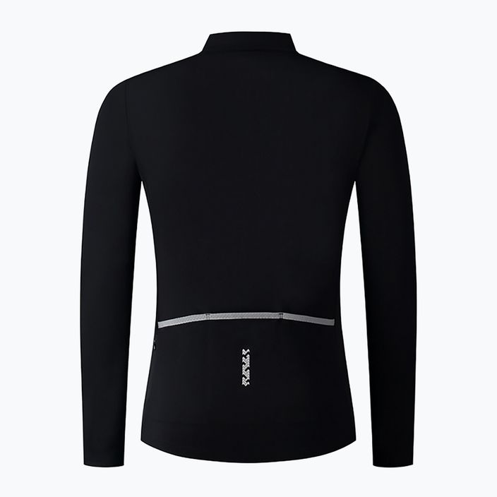 Men's Shimano Vertex Thermal LS Jersey bike sweatshirt black PCWJSPWUE13ML0108 6