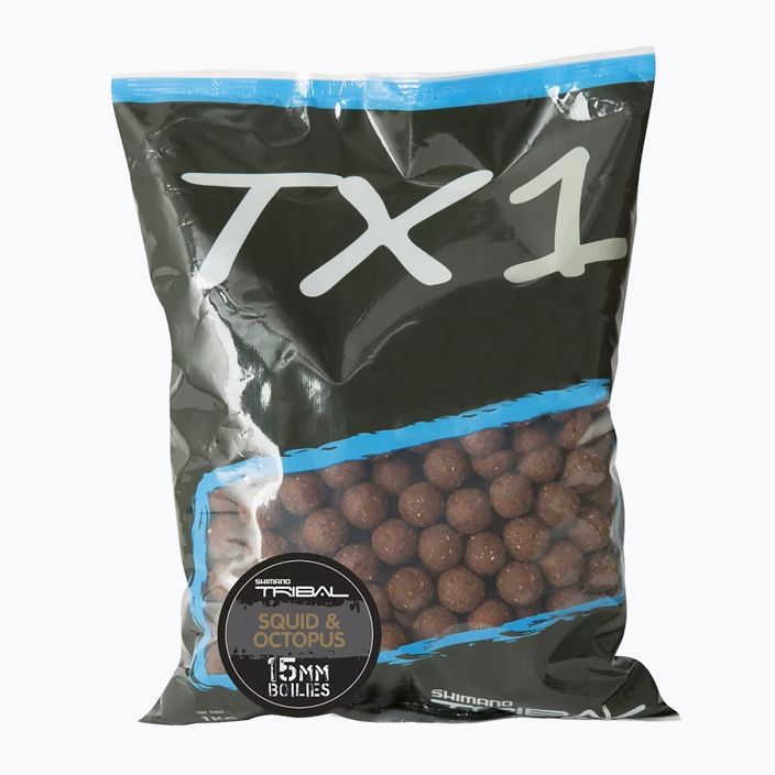 Shimano Tribal TX1 Squid & Octopus carp boilies 1 kg