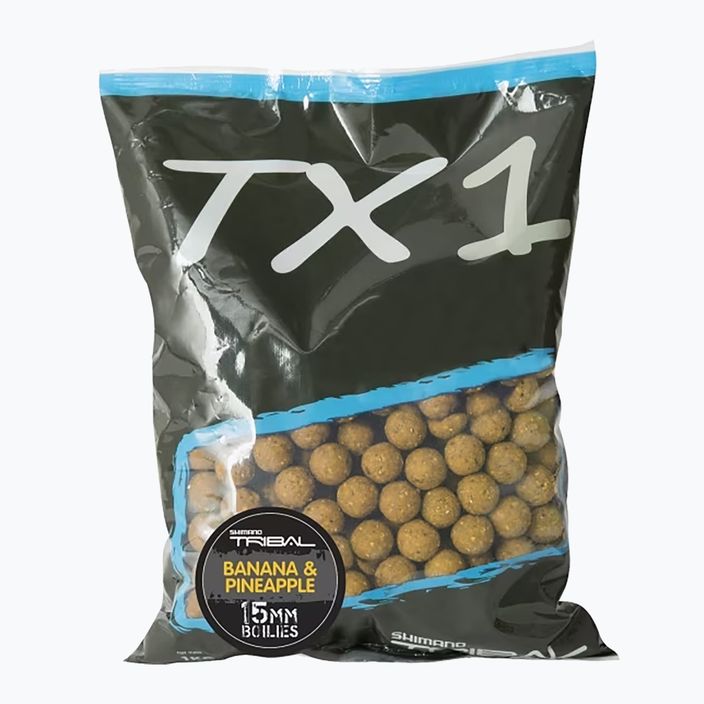 Shimano Tribal TX1 Banana & Pineapple carp boilies 5 kg