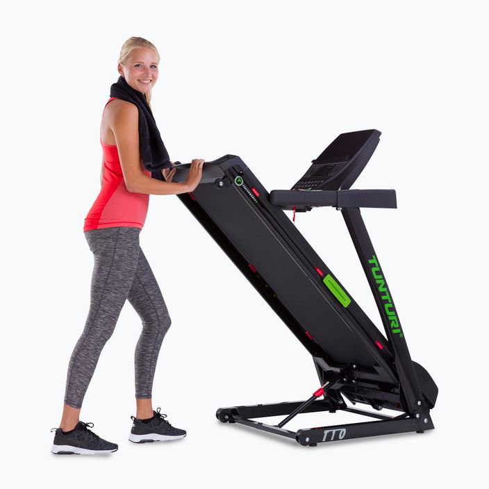 Tunturi Competence T10 black electric treadmill 10