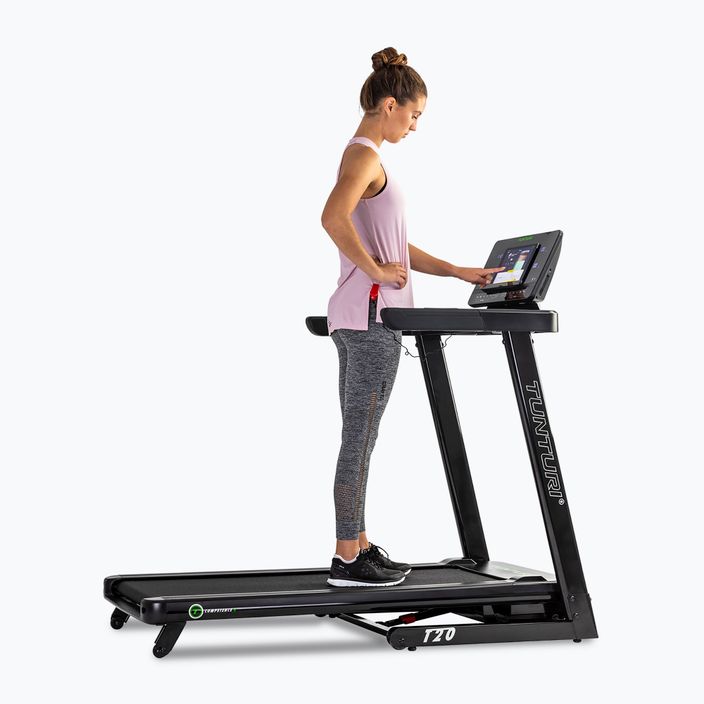 Tunturi Competence T20 black electric treadmill 13