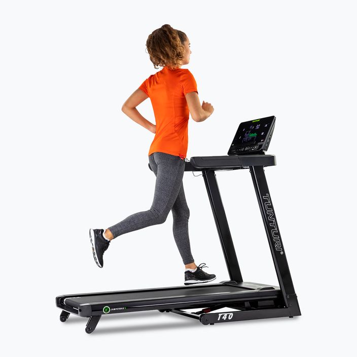 Tunturi Competence T40 black electric treadmill 8