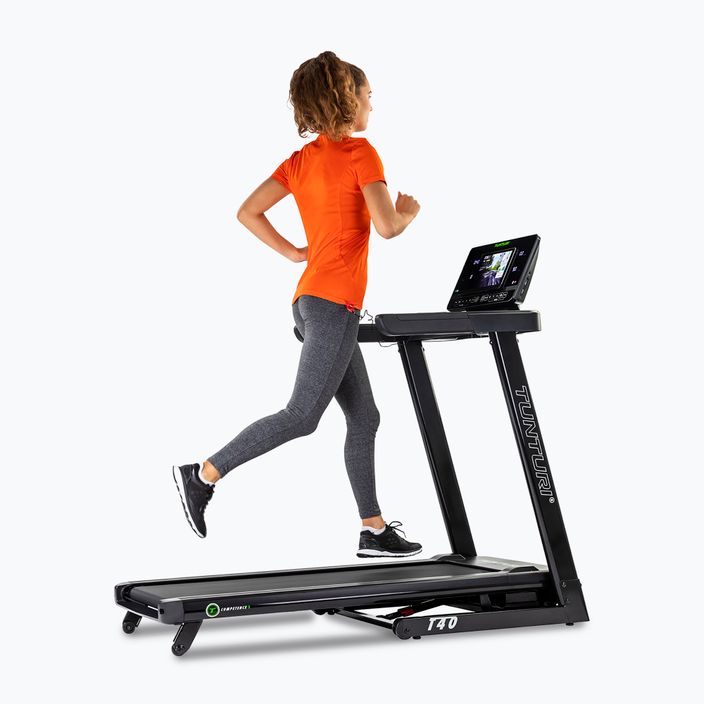 Tunturi Competence T40 black electric treadmill 9