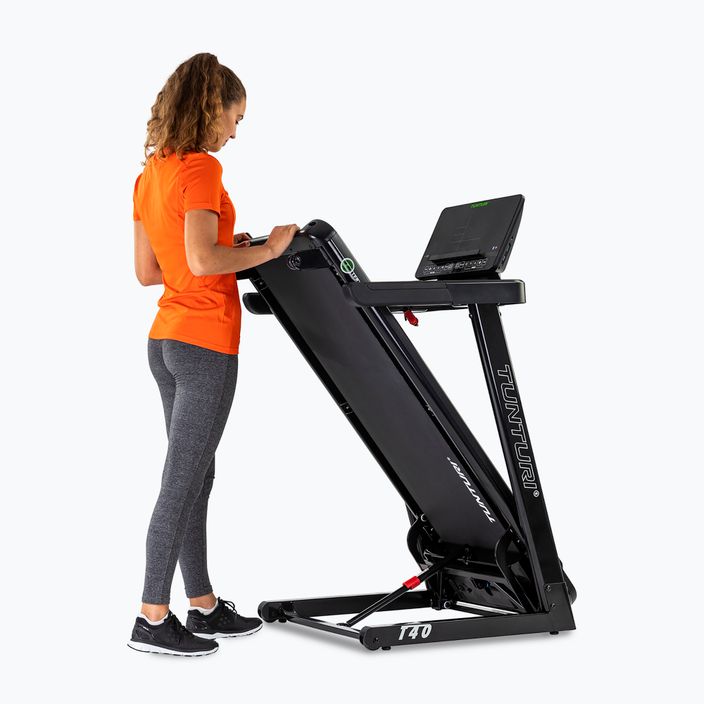 Tunturi Competence T40 black electric treadmill 12