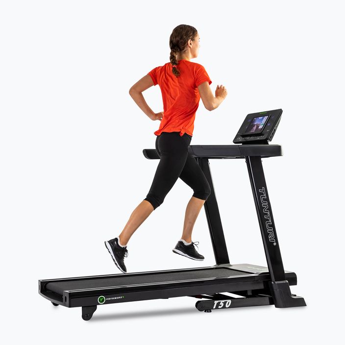 Tunturi Performance T50 black electric treadmill 11