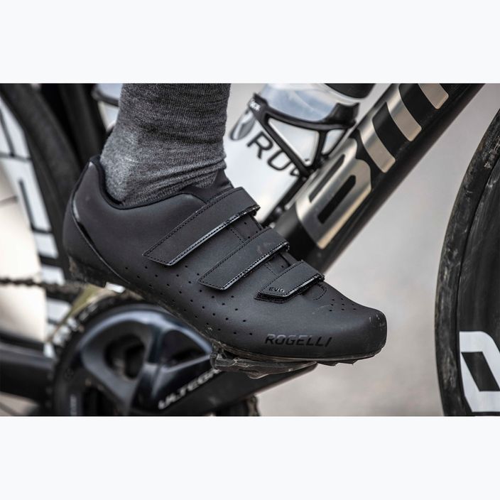 Rogelli AB-650 black road shoes 15