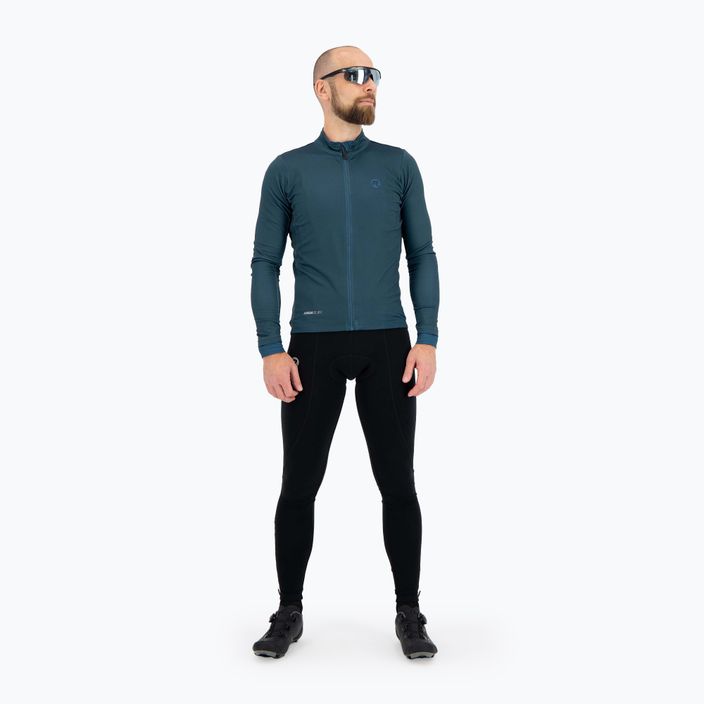 Men's cycling longsleeve Rogelli Essential blue 2