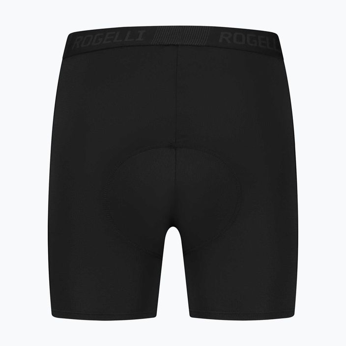 Men's cycling boxers Rogelli Boxer black 2