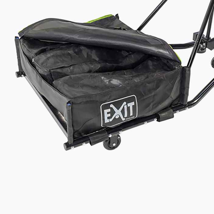 EXIT Galaxy black 0210 portable basketball basket with tilt-up rim 6