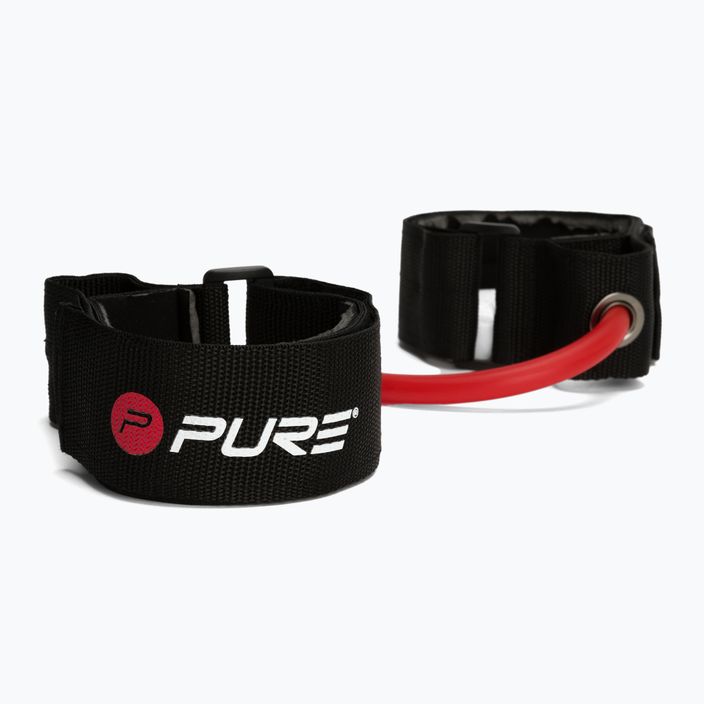 Pure2Improve Lateral Trainer leg exercise rubber red 2174