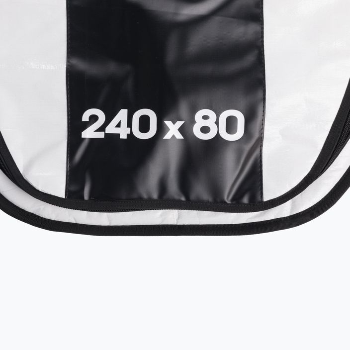 Unifiber Boardbag Pro Luxury white and black windsurfing board cover UF050023040 5