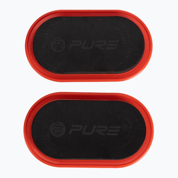 Pure2Improve Slide Exercise Discs Slide Pads 2 pcs. black 2209 5