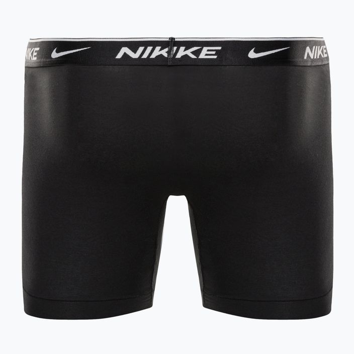 Men's Nike Everyday Cotton Stretch Boxer Brief 3Pk MP1 white/grey heather / black 3