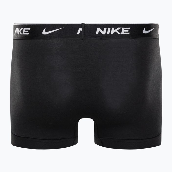 Men's boxer shorts Nike Everyday Cotton Stretch Trunk 3Pk UB1 black 2