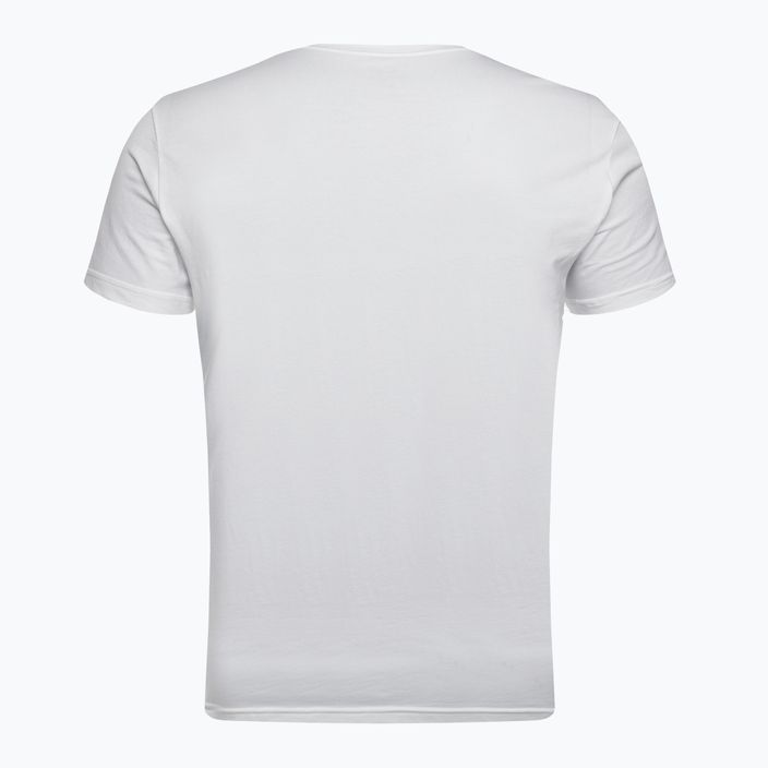 Men's training t-shirt Nike Everyday Cotton Stretch Crew Neck SS 2Pk 100 white 2