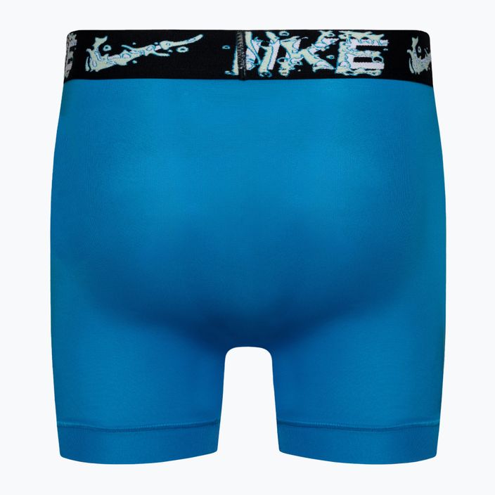 Men's Nike Dri-Fit Essential Micro Boxer Brief 3 pairs black/green/blue 5