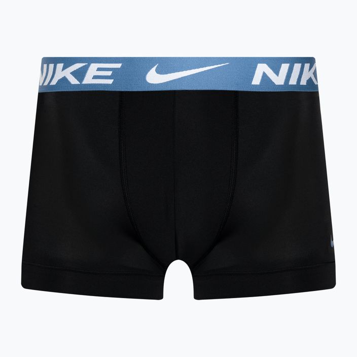 Men's Nike Dri-Fit Essential Micro Trunk boxer shorts 3 pairs black/star blue/pear/anthracite 2