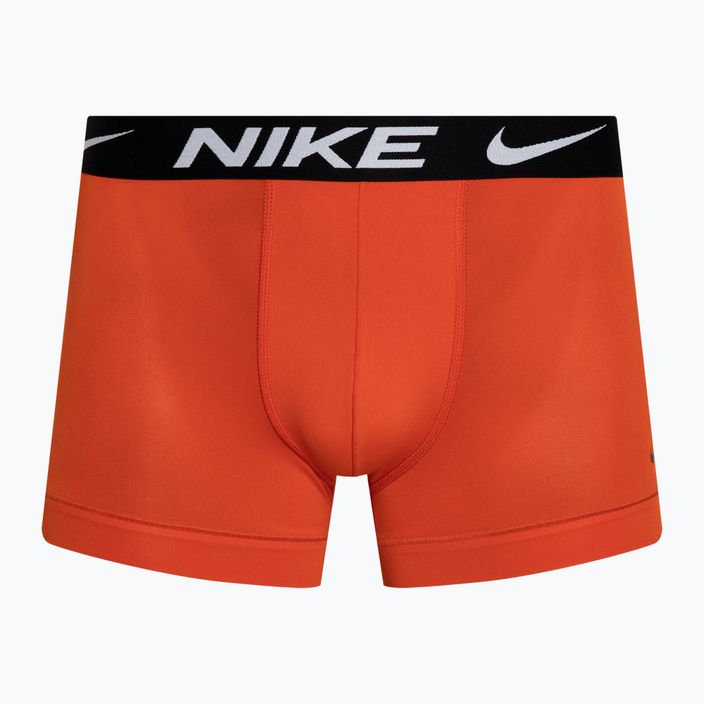 Nike Dri-Fit Essential Micro Trunk men's boxer shorts 3 pairs gothic print/black/picante red 3
