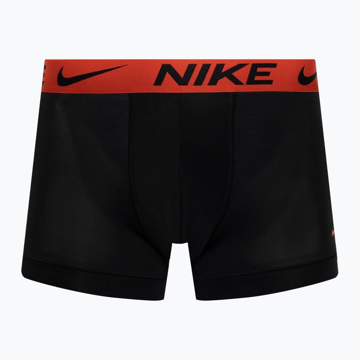 Nike Dri-Fit Essential Micro Trunk men's boxer shorts 3 pairs gothic print/black/picante red 4
