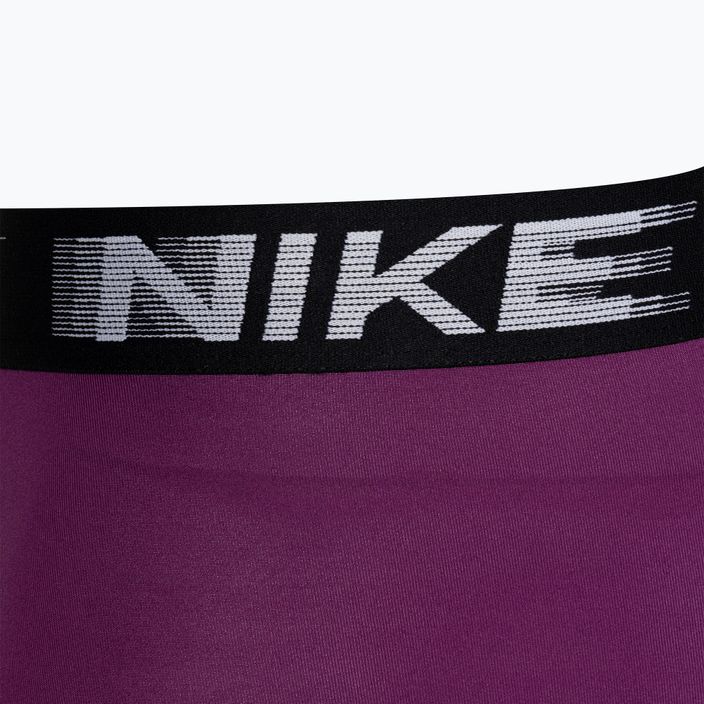 Nike Dri-Fit Essential Micro Trunk men's boxer shorts 3 pairs violet/wolf grey/black 6