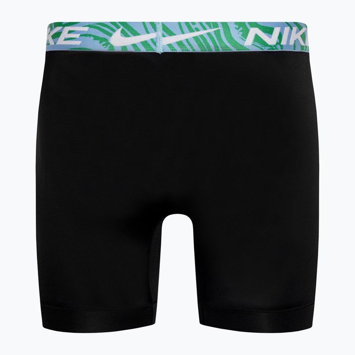 Men's Nike Dri-Fit Essential Micro Boxer Brief 3 pairs black/aquarius bleu/laser fuchsia/grey 3