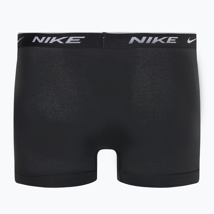 Men's boxer shorts Nike Everyday Cotton Stretch Trunk 3 pairs black/armory navy/black 3