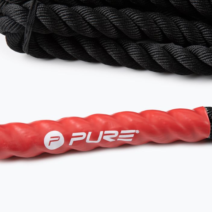 Pure2Improve Battle Rope training rope black P2I200810 3