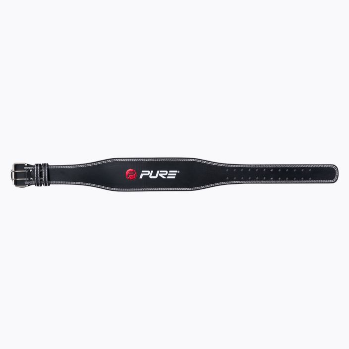 Pure2Improve Weight lifting belt black P2I200780 3