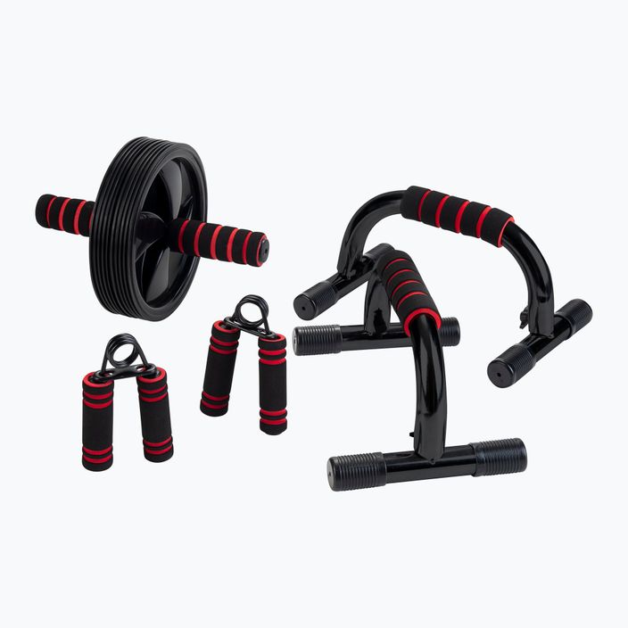 Pure2Improve Strength red/black weight training kit P2I230040