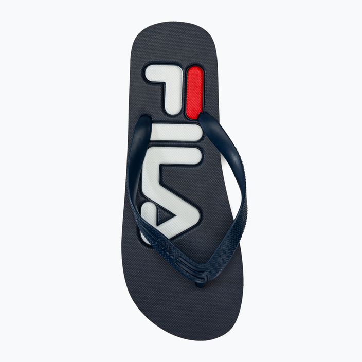 FILA men's Troy dress blues flip flops 5