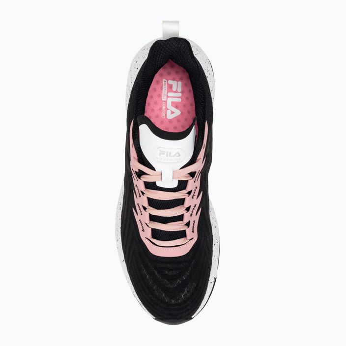 FILA women's shoes Novanine black/flamingo pink/white 6