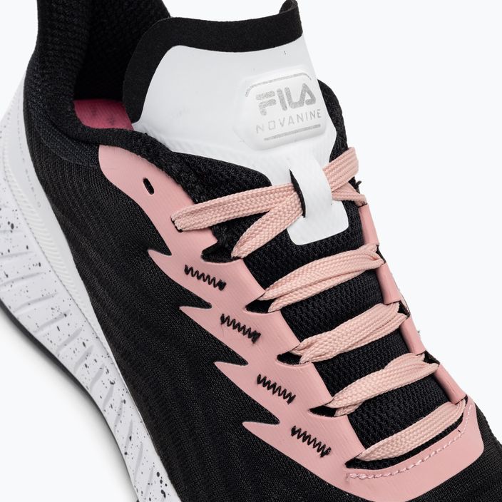 FILA women's shoes Novanine black/flamingo pink/white 8