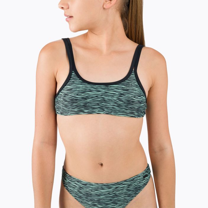 Children's two-piece swimsuit Protest Prtlynn green and black P7913321 11
