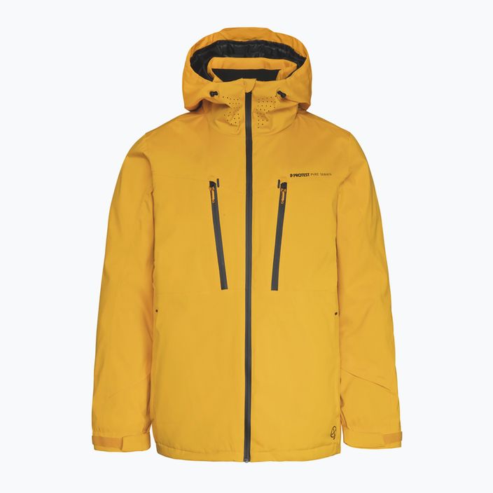 Men's Protest Prttimo ski jacket yellow 6710522 7