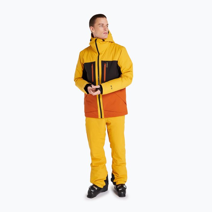 Men's Protest Prtgooz ski jacket yellow 6710722 2