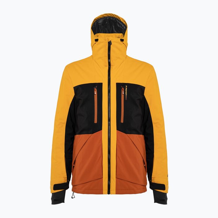 Men's Protest Prtgooz ski jacket yellow 6710722 5