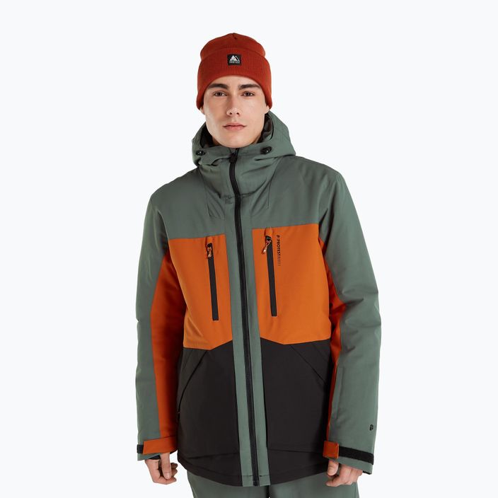 Men's Protest Prtgooz ski jacket green 6710722